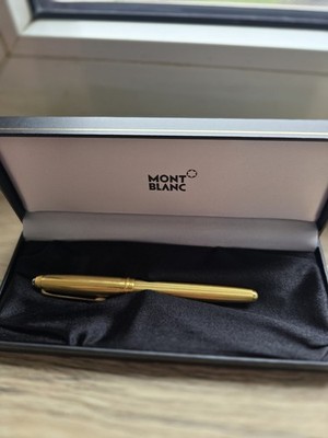 Montblanc Füller 18K Goldfeder mit Box   Klassiker