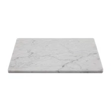 Marble Pastry and Cutting Board 12x16 Inch, Marble Slab With Non-Slip Feet Fo...
