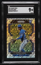 2022 Panini Prizm Shimmer Prizm 5/7 Otto Lopez #36 SGC 9 MINT uk2