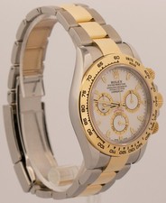 2023 PAPERS Rolex Daytona WHITE Two-Tone Stainless 18K Yellow Gold 116503 BOX 4
