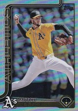 MITCH SPENCE TOPPS UPDATE RAINBOW FOIL A'S ATHLETICS #US-20 2025 25