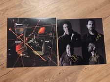 Rise Against Signed Ricochet Orange Smoke LE /1000 Band Signed No McIlrath