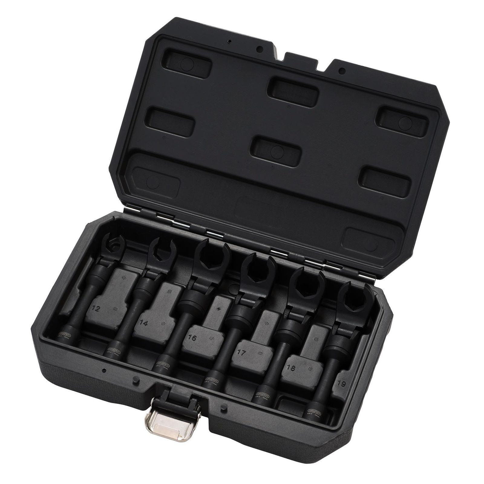 Draper 02750 Diesel Injection Wrench Set (6 Piece) DIWS3/8 - 6PCS Socket Set - Image 2