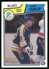 1983-84 O-Pee-Chee #314 Blake Dunlop