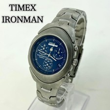 TIMEX IRONMAN CRONOGRAFO QUADRANTE BLU OROLOGIO OROLOGIO DA POLSO SPORTIVO QUARZO