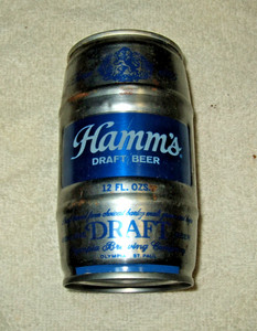 Hamm's Mini Keg Barrel 12 oz. Beer Can