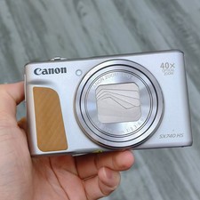 Canon PowerShot SX740 HS Digital Camera 20.3MP 40x Zoom 95 New - Silver