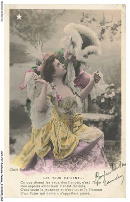 AVVP17-1027-FANTAISIE-FEMME - Les yeux parlent - Ce que disent les yeux des fi
