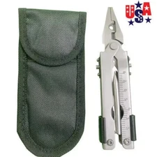 🔥 Outdoor MULTI PLIER 600 DET STAINLESS MULTI FUNCTION TOOL Gifts 13 In1 NEW 🔥