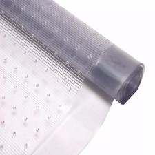 Clear Vinyl Carpet Protector Roll for Home Office Floor Runner Mat Cover