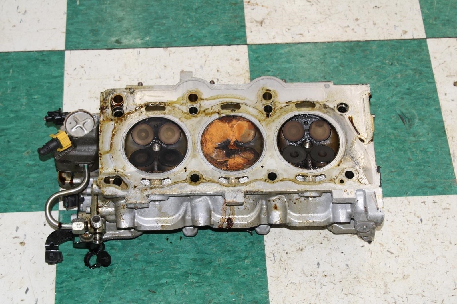 14-17 Ghibli 3.0L Twin Turbo Motor Engine Right RH Cylinder Head Factory OEM WTY