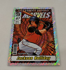 2023 Panini Donruss - Marvels Jackson Holliday #M3 Vector (RC)