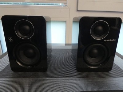 Quadral Breeze Blue L Lautsprecher Boxen Schwarz, Aktiv