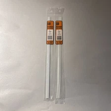 Plastruct 90501 & 90502 Styrene Angle 3/64"x 10” & 1/16” X 10” 2 Pack Lot