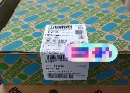 10PCS Phoenix Contact 3212147 grounding terminal PT 16 N-PE