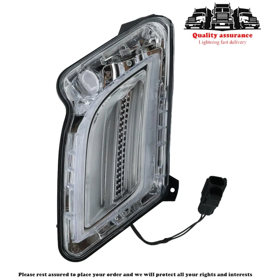 LH Front Bumper Daytime Running Light Fog Lamp 31278557 For 2011-2013 Volvo S60 Foto 2 de 4