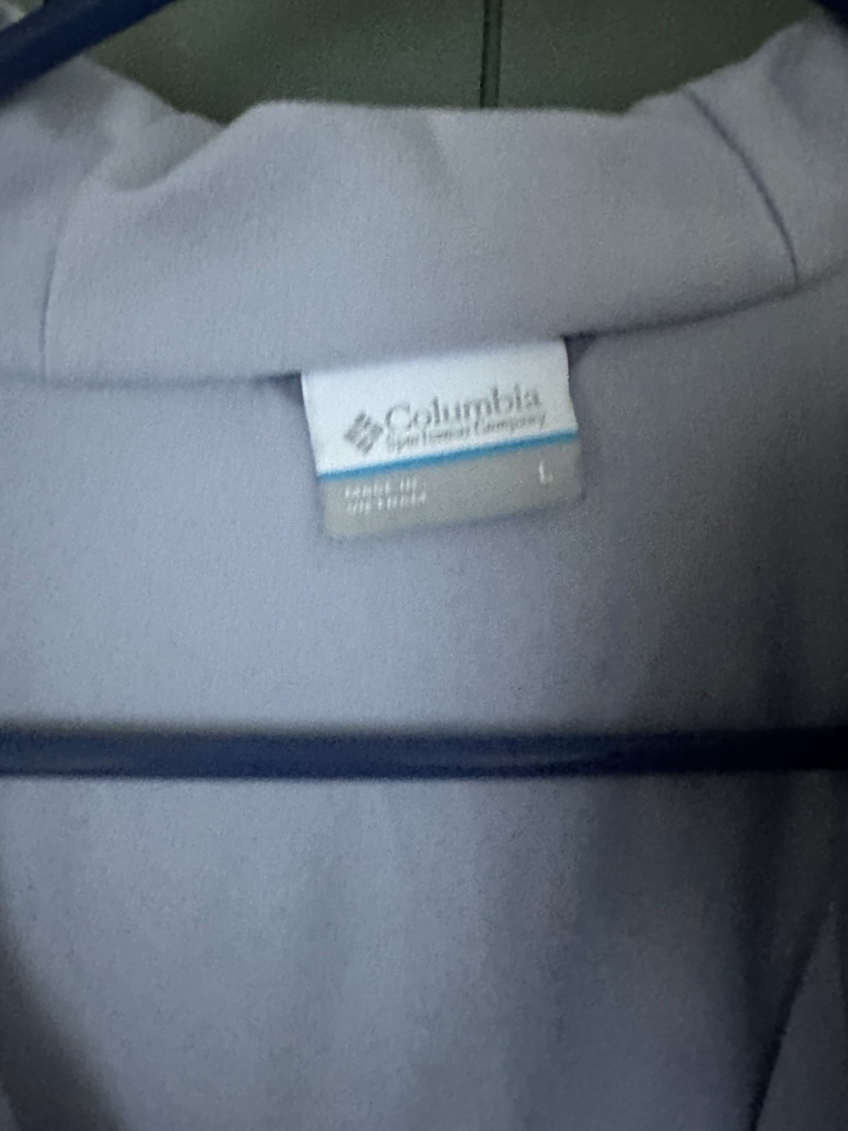 Columbia Women's Hooded Full Zip Lavender Lightweight Mid-Length Jacket Size L thumbnail 3