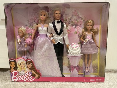 Buy Barbie I Can Be a Bride Wedding Party Doll Set Ken Stacie - Main Image