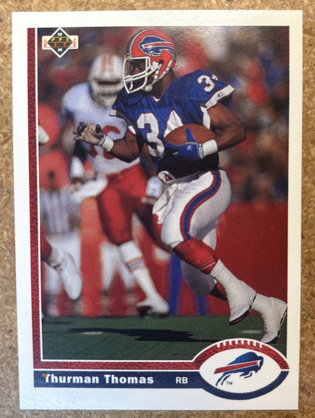 1991 Upper Deck Thurman Thomas #356 Buffalo Bills