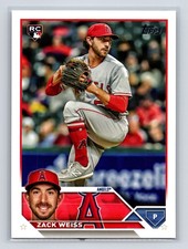 2023 Topps Update Series - Zack Weiss #US196 (RC)