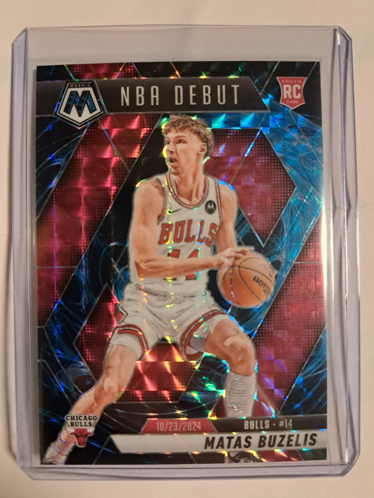 2024-2025 Mosaic - Matas Buzelis NBA Debut Genesis SSP (RC)