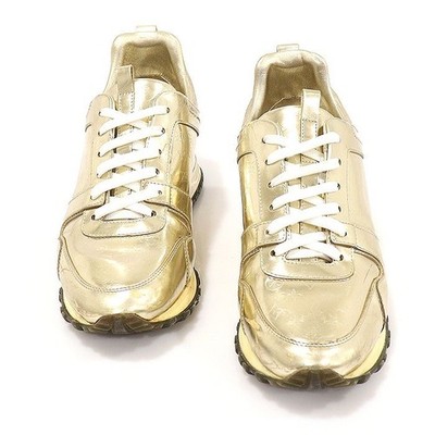 Louis Vuitton Sneaker Run Away Metallic Gold Damen 37 147005375