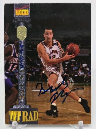 1994 Signature Rookies Tetrad BROOKS THOMPSON Auto /7750 Oklahoma State Cowboys