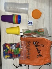 Skoolzy Rainbow Counting Bears Matching Sorting Cups, Bear Counters