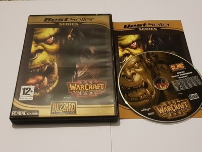 Warcraft III Reign Of Chaos PC MAC CD ROM Spiel Blizzard Strategie Bestseller