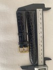 Ulysse Nardin 20mm x 16mm Black Alligator Leather Watch Band 3G01 — photo 8