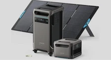 Anker SOLIX F3800 Portable Power Station +400W Solar Panel 7.68kWh Generator Kit
