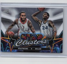 2023-24 Topps Chrome Cosmic #SC-13 Brandon Miller / Cam Whitmore Star Clusters