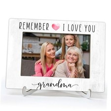 Grandma Picture Frame, Grandma Gifts, Grandkids Picture I Love You Grandma