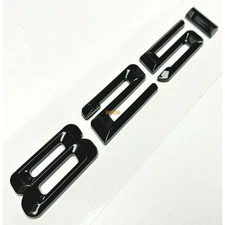 825 Gloss Black Rear Trunk Emblem for BMW 825i Decal Numbers Letters BADGE