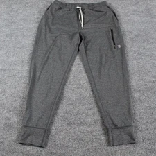 Vuori Pants Mens Medium Sunday Performance Jogger Charcoal Heather Gray Athletic