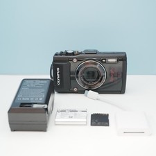 OLYMPUS Tough TG-4 Compact Digital Camera Tested Working Seller Japan