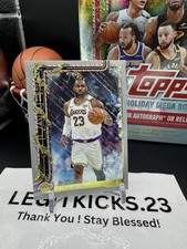 LeBron James 2025-2026 Topps Holiday Silver Glitter #H119 Lakers