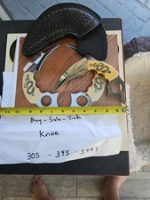  Gil Hibben Knife  Karambit  HANDMADE WITH COA 