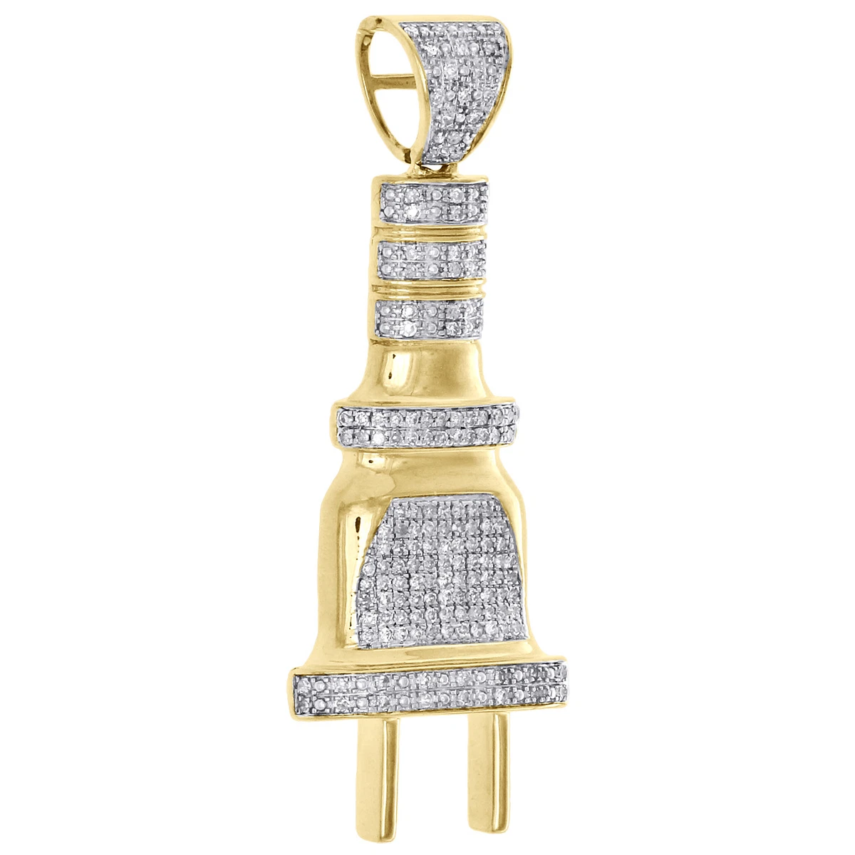 Diamond plug pendant sale