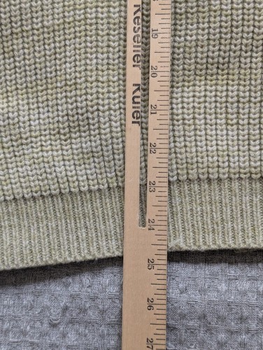 Suéter Realtakai Adulto Extra Grande Verde Cremallera Completa Cuello Redondo Mezcla de Algodón - Imagen 10 de 13