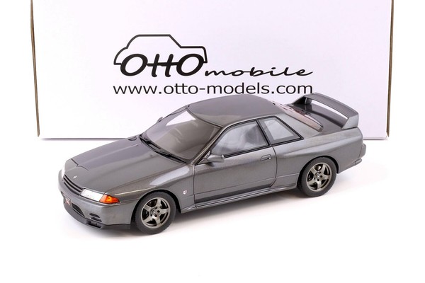 Nissan Skyline GT-R BNR32 Grau Metall 1993 Ottomobile OT411 1:18 KH2 Rhd Coupe-image