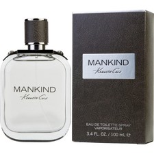 KENNETH COLE MANKIND EDT SPRAY MEN 3.4 OZ BOTTLE NEW IN SEALED BOX 