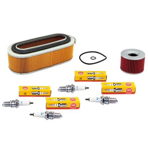 Wartung für Honda CB 900 F F2 Bol d'Or 1979-83 Set Luftfilter Ölfilter Zündkerze - Bild 2 von 5