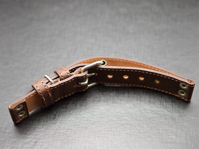 22 mm Genuine Leather Strap Original Flieger Pilot Aviator