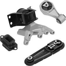 Engine Motor Mount Kit Fits 2013-2019 Nissan Sentra 1.8L - Set of 4 Mounts