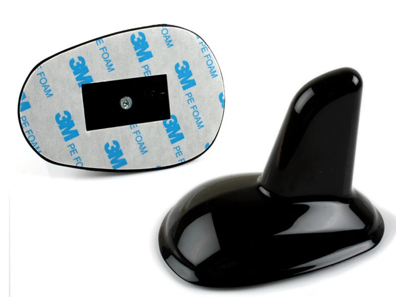 ANTENA FICTICIA AÉREA ALETA TIBURÓN ESTILO MERCEDES-BENZ PINTADA NEGRA c63 c32 Foto 2 de 3