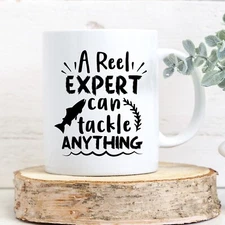 Funny Coffee Mug for Dad Who Loves Fishing  Great Father’sGift for Dad