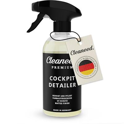 Cleaneed Premium Cockpit Detailer   Made IN Germany   Mattes Finish - Einfache I