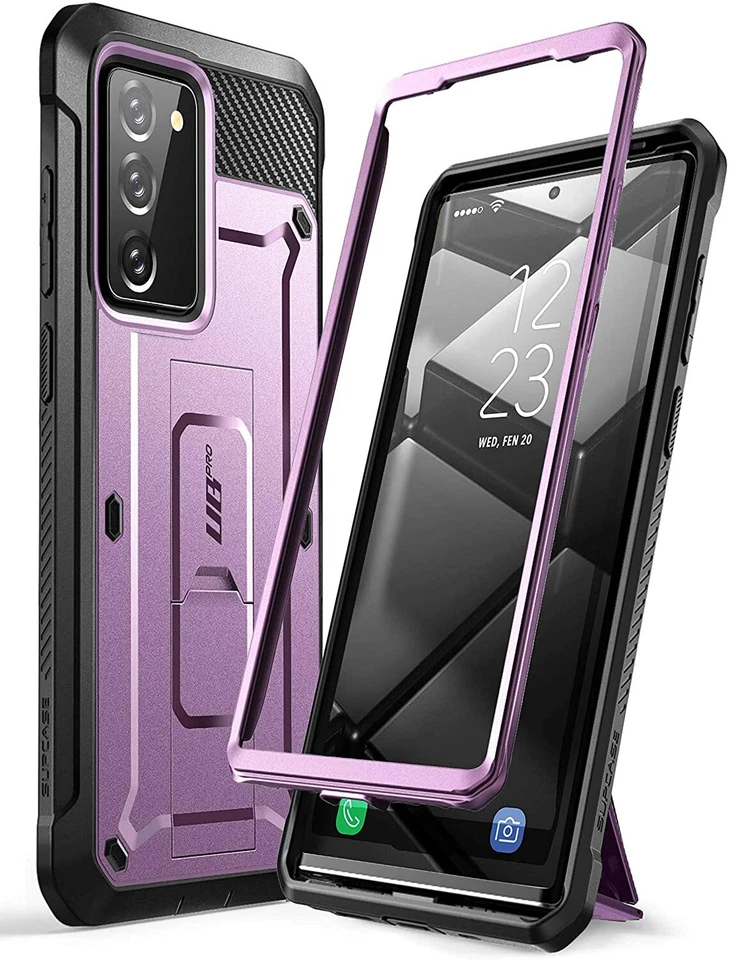 Galaxy Note 20 / 20 ULTRA Case SUPCASE Kickstand 360 Rugged Cover Holster Clip - Image 4 of 4