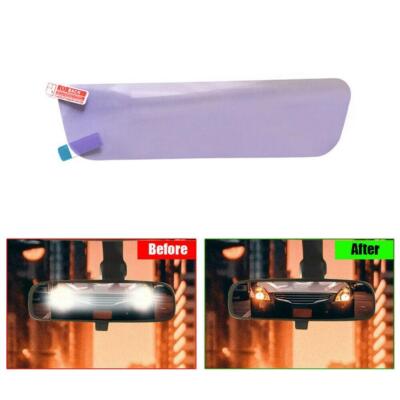 Car Interior Rearview Mirror Anti Glare Film Protective Accessories Car G1U2
